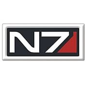 Mass Effect N7 Logo Embroidered Patch